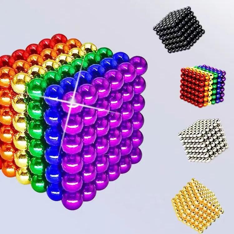 3MM 216 STK DIY Magnetic Balls Magic Magnet Cube Buckyballs Barn Barn Leker Brain Storming Spill Puslespill Bygge Bordleker