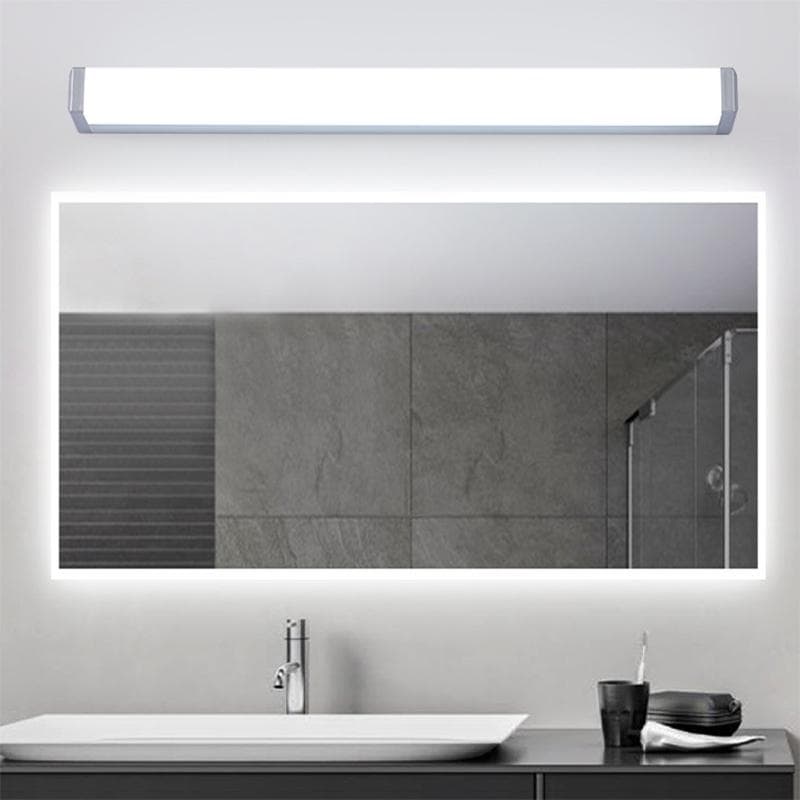 Moderne LED Speilfrontlys Akryl Lang Belysning Bad Soverom Sminkespeil Belysning Innendørs LED Lampe Lysekrone