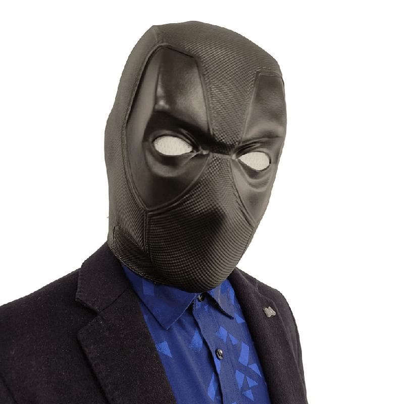 Hero Dead Cosplay Maske Svart Lateks Fullt Hode Wade Winston Wilson Festkostyme Masker Film Cosplay Maske Voksen One Size Svart