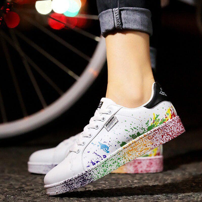 Sneakers for kvinner Smith Superstar Basket Shoe Trainers Damesko Outdoor Sports Sko cm Svart
