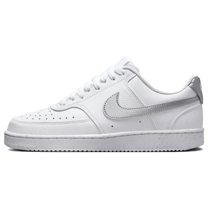 Nike Court Vision Low Next Nature Hvit Metallisk Sølv Dame DH3158-108 cm