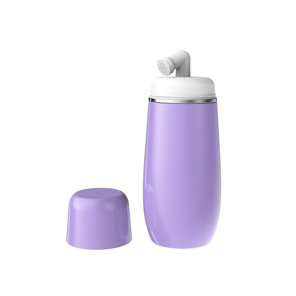 400 ml Bærbar Reisebidetflaske Stor Kapasitet Gjenbrukbar Bidet-spray for Kvinner Etterfødsel Gjenoppretting Lekkasjesikker Lilla