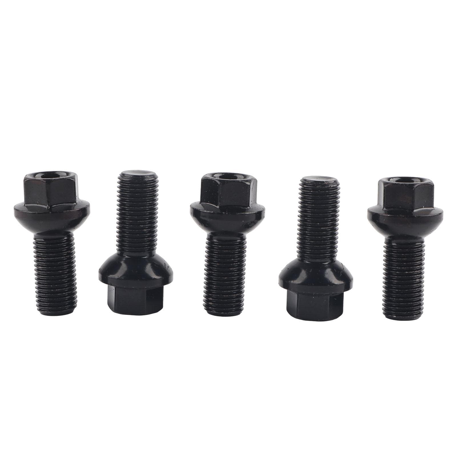5 stk M14x1,5mm Hjulbolter Rustfritt Stål A0009908307 Passer for Mercedes-Benz A180 A200 W176