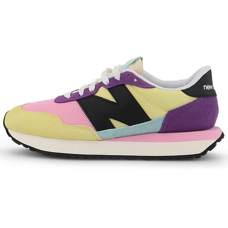 New Balance 237 Lemon Sour Grape Dame Joggesko Multi-Color WS237PW1 cm