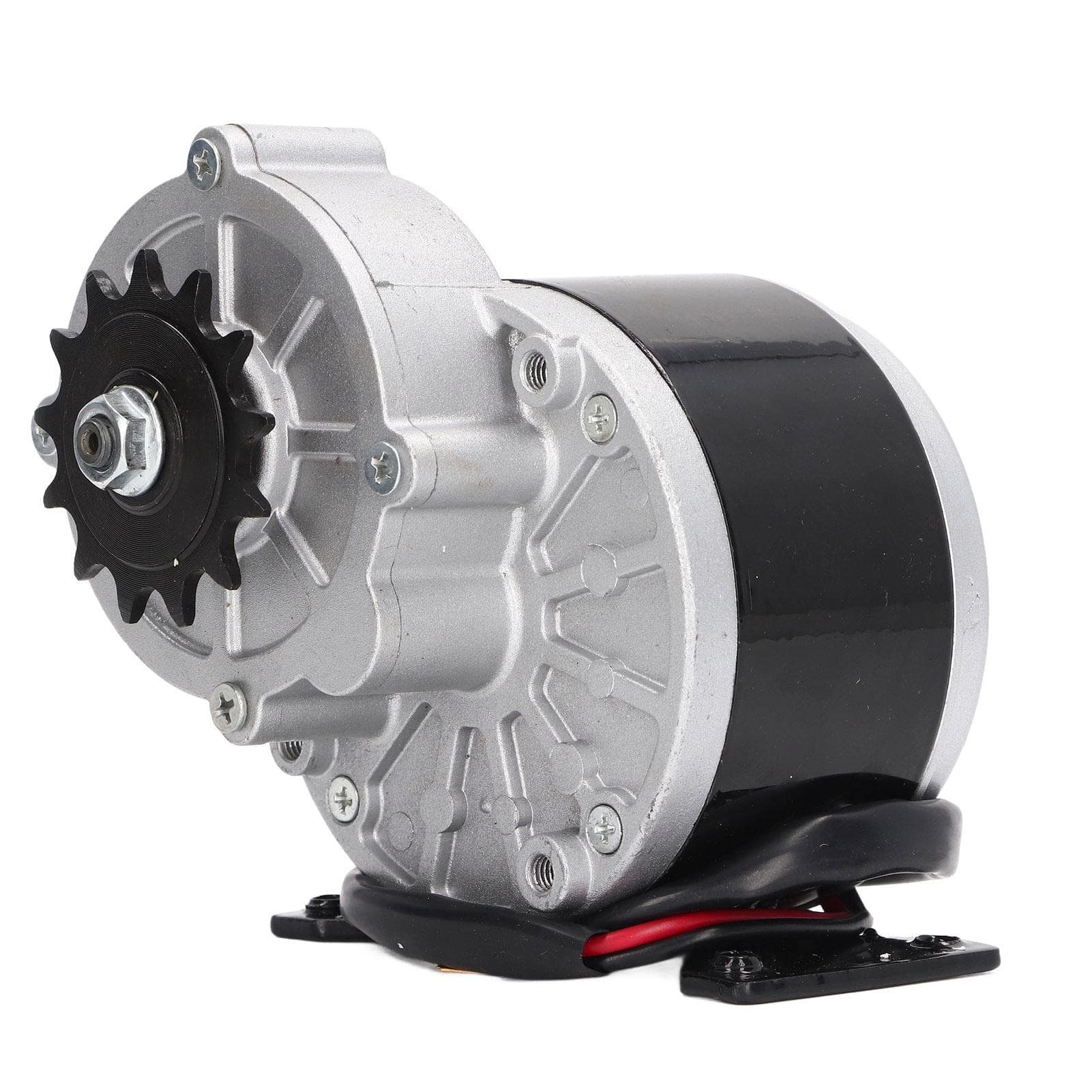 DC Børstemotor 24V 250W 13 Tenner Reduksjon DC Elektrisk Børstemotor med Base for Landbruksmaskiner