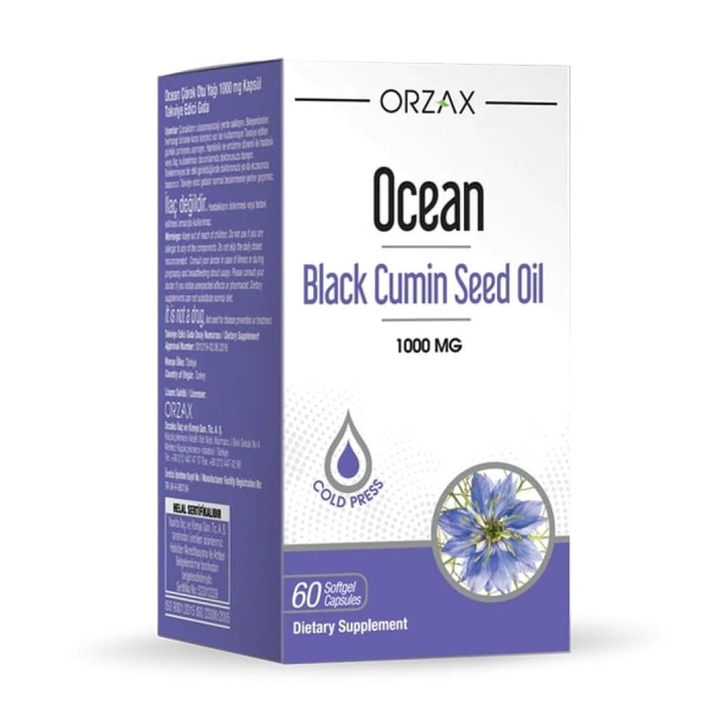 Ocean Svart Spisskummenolje 60 Kapsler