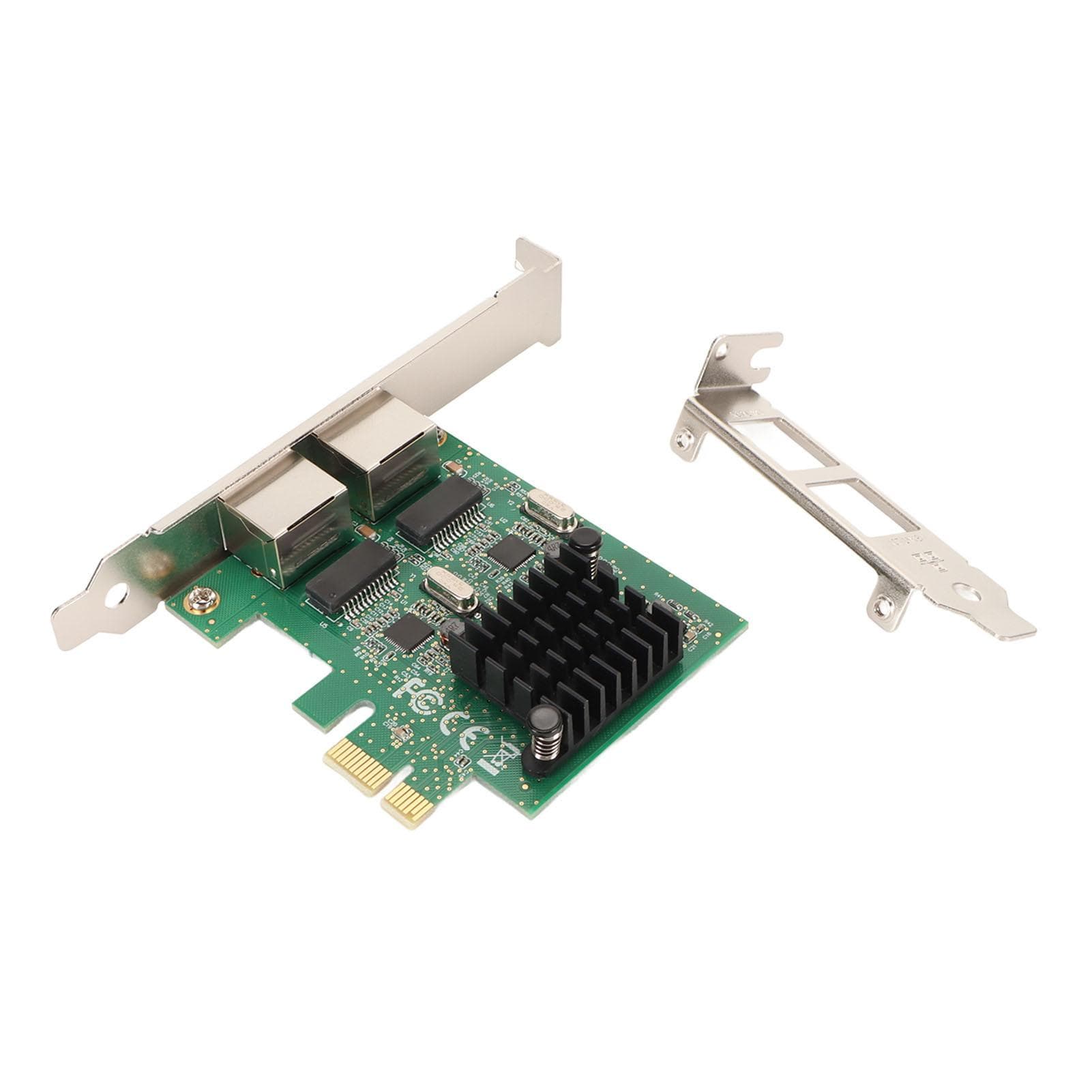 PCIe X1 Nettverkskort RTL8111G Dobbeltport Gigabit Ethernet PC Nettverksadapterkort for Windows XP 7