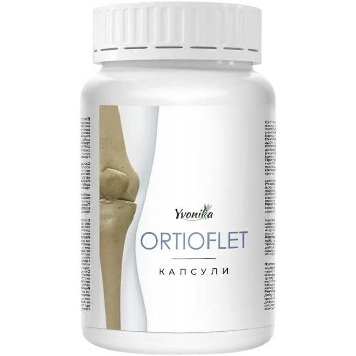 Ortioflet – støtte for ledd og brusk: 60 kapsler.