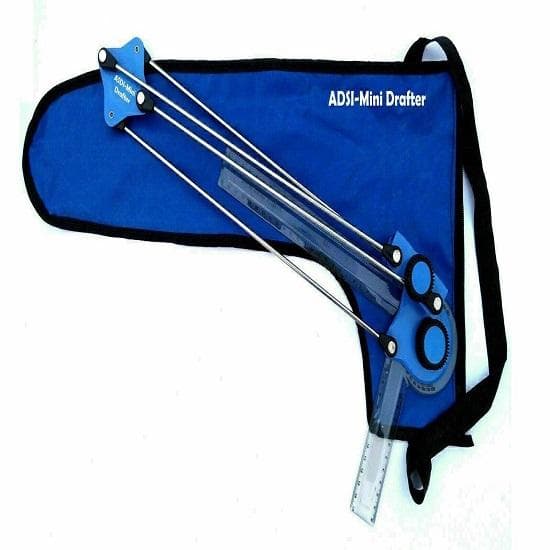Universal Board Master Drafting Arm Drafting Machine Mini Drafter Med Deksel Ny