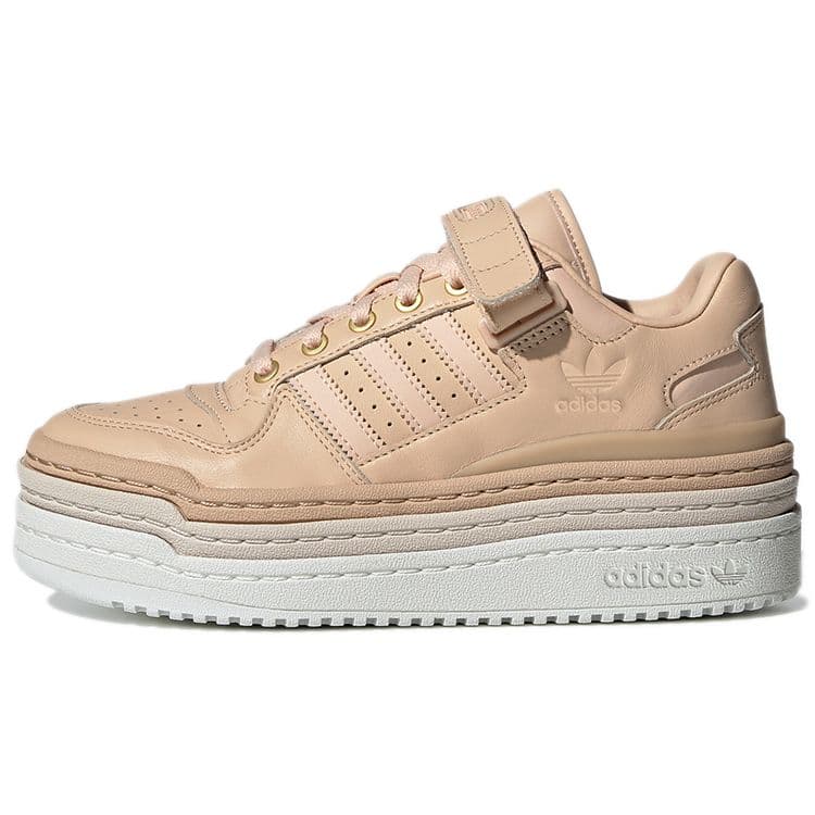 Adidas Triple Platforum Low Halo Blush Damesneakers Rosa Off-White Blek-Nude H05052 cm