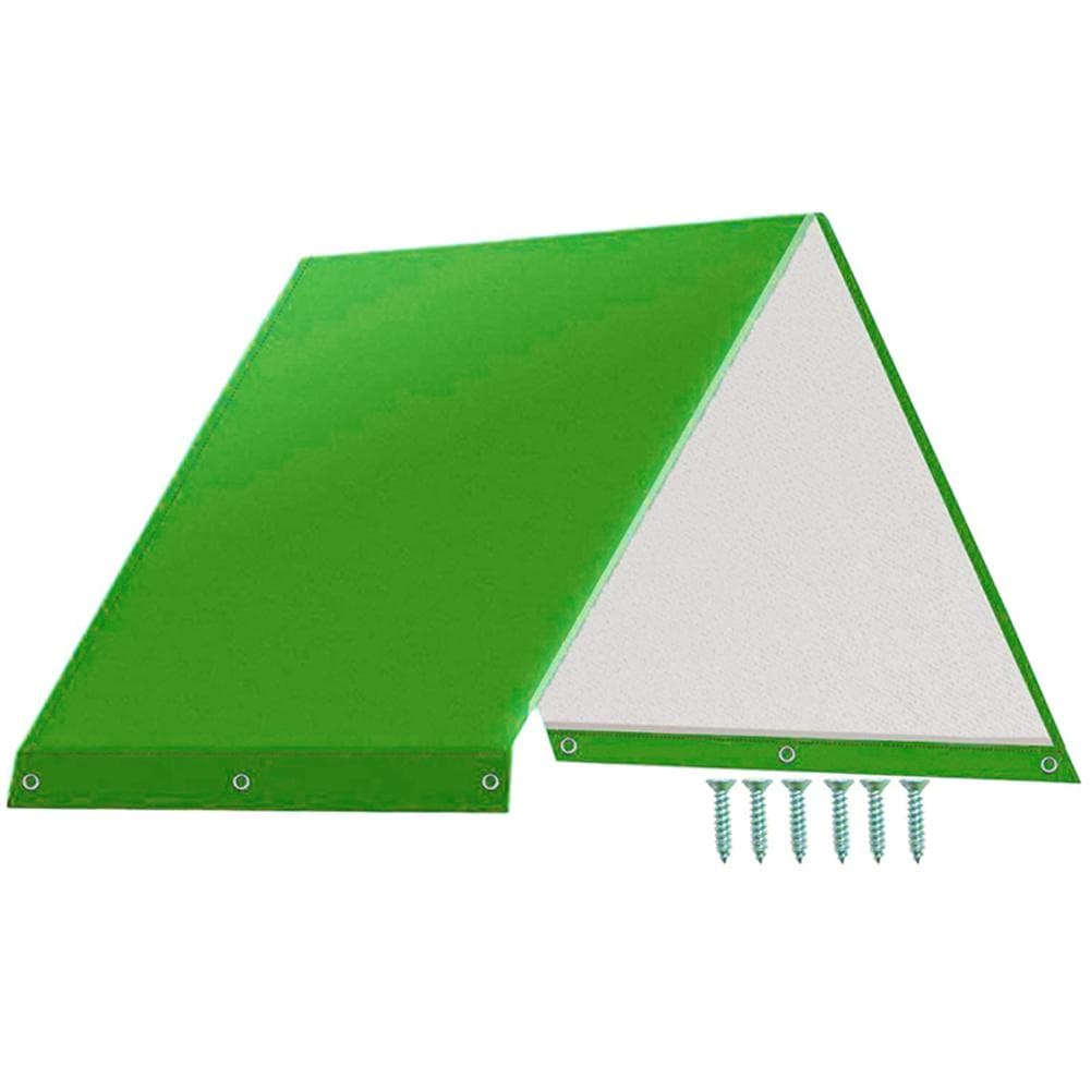Vanntett Solskjerm Tak Erstatningstak Lekeplass for Barn UV-beskytter 132 x 226cm Hageutstyr WWO66
