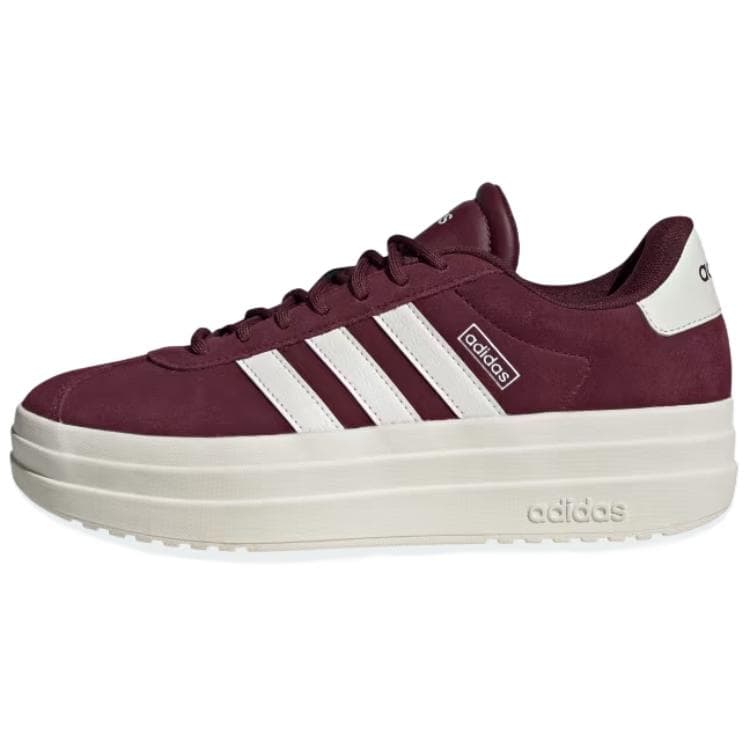 Adidas  VL Court Bold Bordo Kvinnesneakers Rød Kjernehvit Off-white IH0366 cm