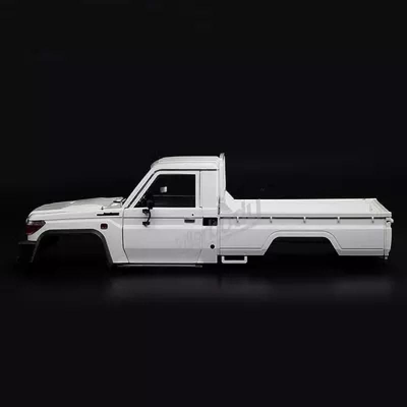 Killerbody 1/10 LC70 Toyota bilkarosseri 313 akselavstand hardplast bilkarosseri for Traxxas TRX4 Axial SCX10 Hvit