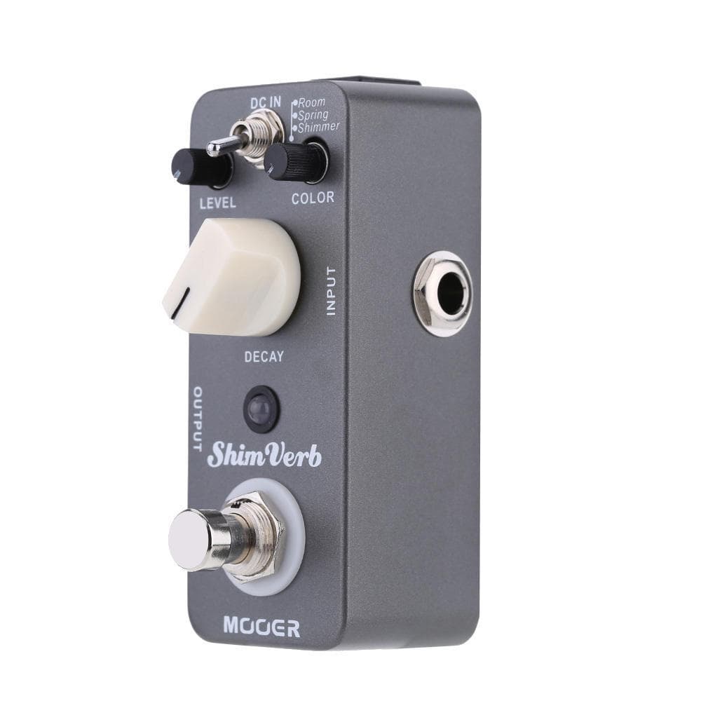 Mooer Shim Verb Micro Mini Digital Reverb Effektpedal for elektrisk gitar True Bypass