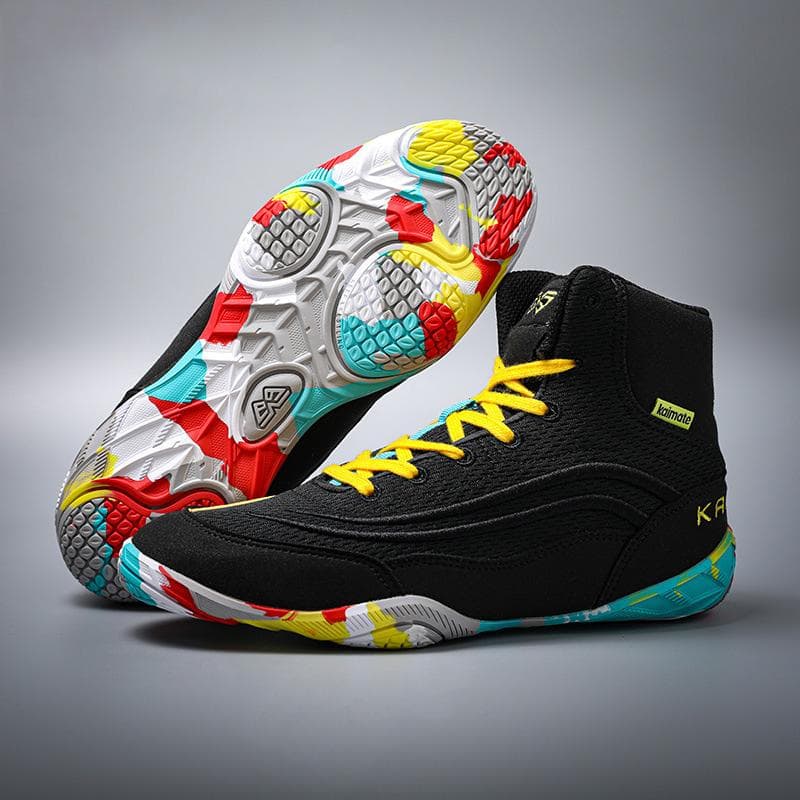 Gutt Jente Liten Størrelse 32-38 Sambo Sneakers Mid Cut Profesjonelle Bokse Brytesko Sklisikre Treningssko for Gym cm Hvit