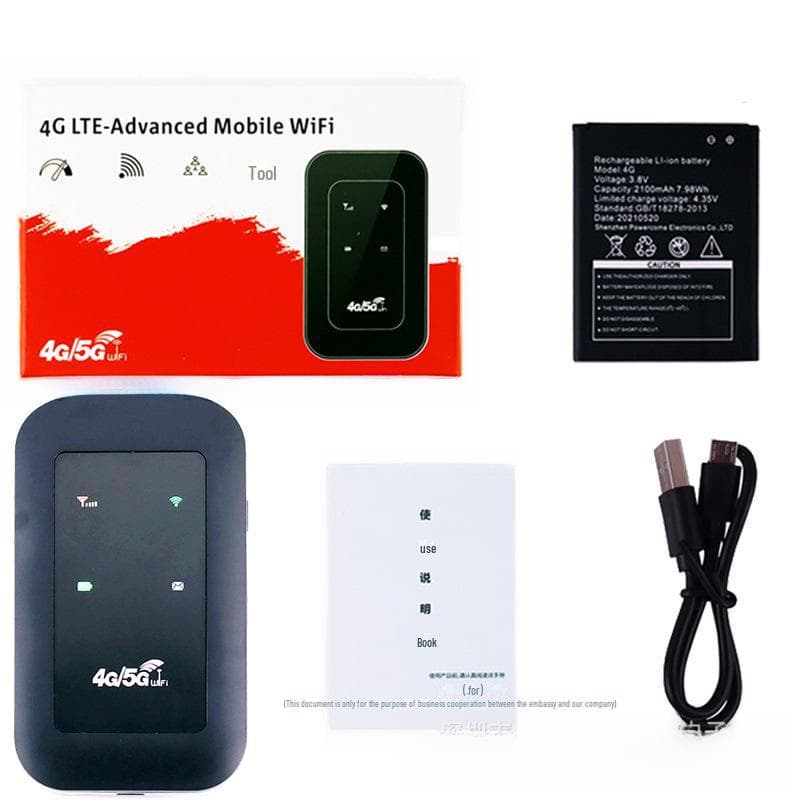 H808 Bærbar 4G mobil WiFi-ruter - 150 Mbps Full Netcom Internett-kort