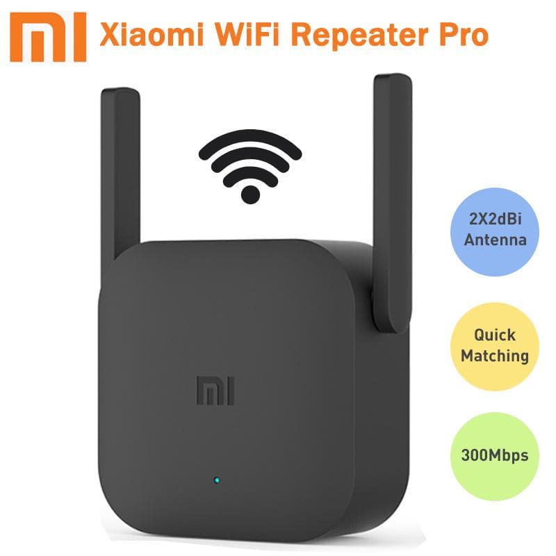 Original Xiaomi WiFi Router Amplifier Pro Router 300M Wireless Network Expander Signal Enhancement 2 Antenne Home Office