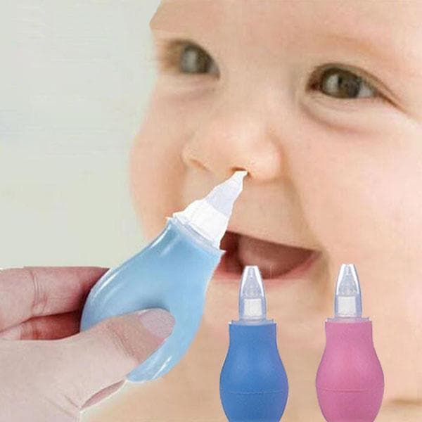 Bærbar Baby Småbarn Neseaspirator Nese Slim Snørr Renser Vakuum Suger Pumpe KTY