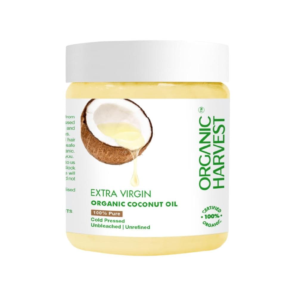 Økologisk virgin kokosnøttolje (200 ml), Ekstra jomfru økologisk kokosnøttolje, økologisk høsting