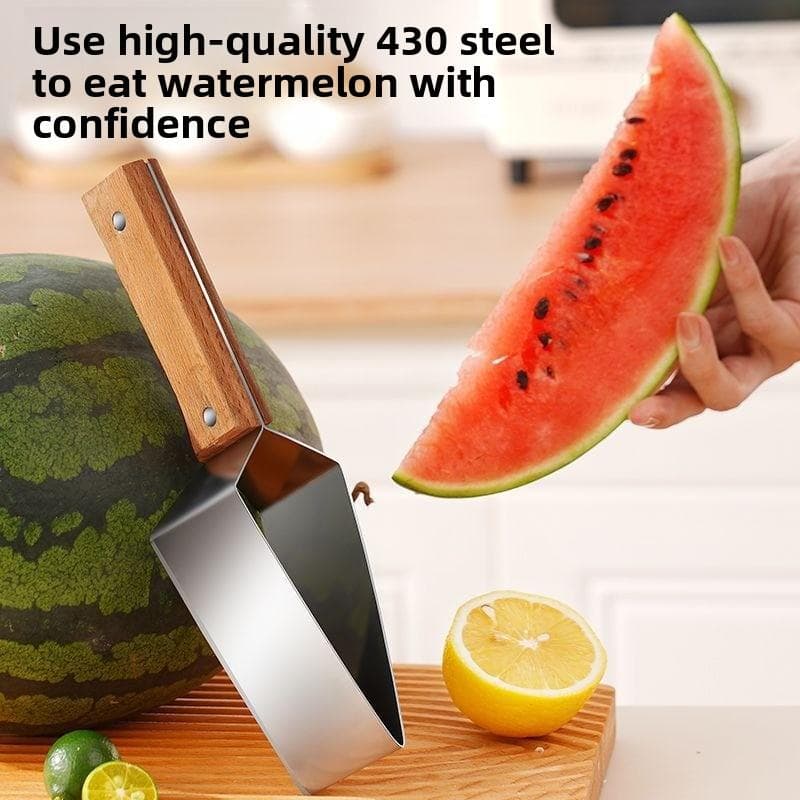 Multifunksjonell skillevegg for å skjære frukt og vannmelon sølv