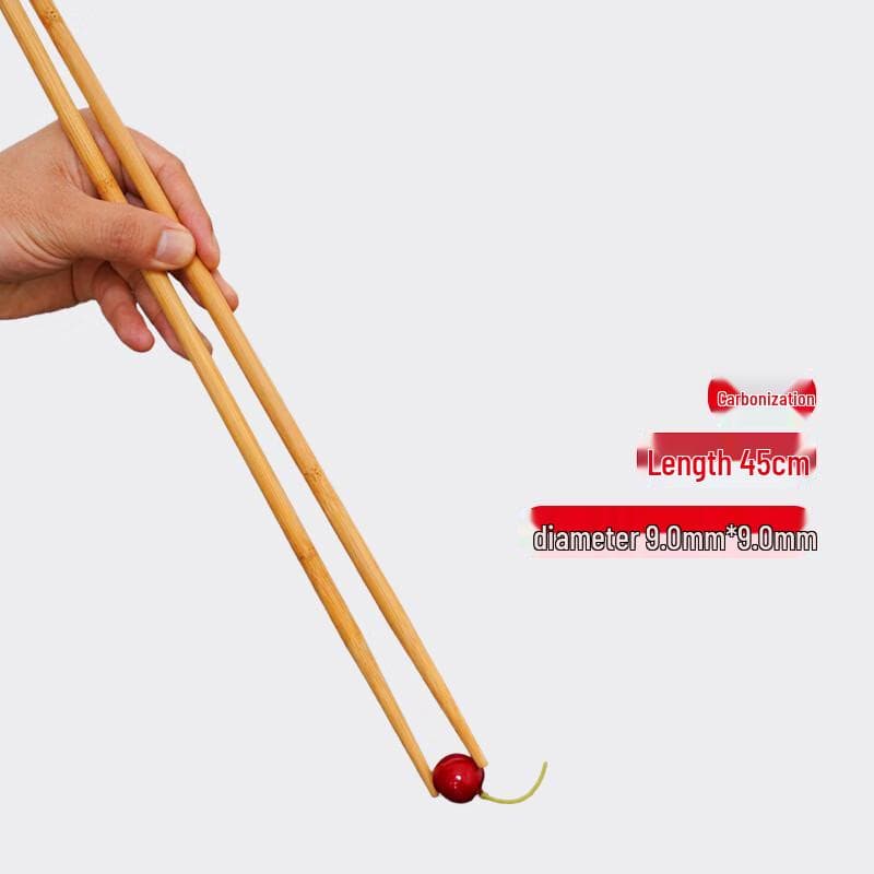 Dirien 45cm Ekstra Lange Bambuspinner, 8 Par