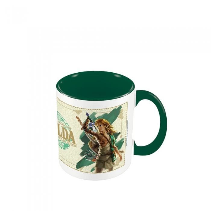 Legenden om Zelda: Tears Of The Kingdom Link Unleashed Mug beige/Grønn
