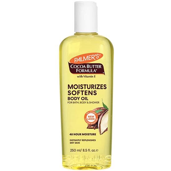 Palmer's Kakaosmør Formel med Vitamin E Fuktighetsgivende Kroppsolje 250 ml Gul