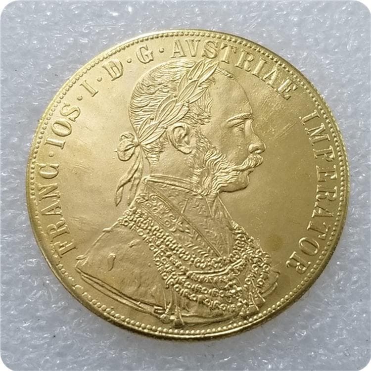 1877 Østerrike minneverdige samleobjekter, gullmynter cm