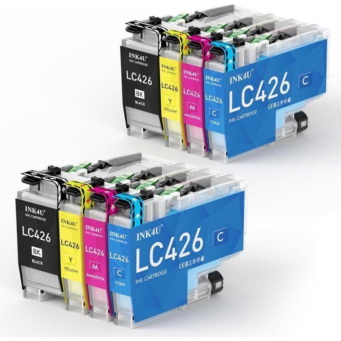 Lc-426 Cartouches 8-Pack Compatible Pour Brother Lc426Val Lc426Xl Cartouche Pour Brother Mfc-J4335Dw Mfc-J4340Dw Mfc-J4535Dw [D180]