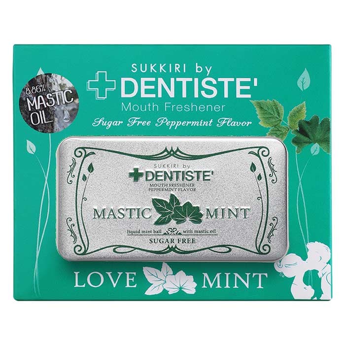 Dentiste' SUKKIRI BY DENTISTE LOVE MINT 50 Tab/stk - Thai sølv