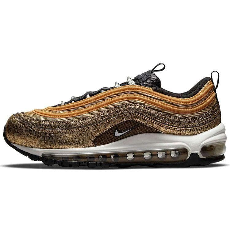 Nike Air Max 97 Golden Gals Damesneakers Metallisk-Gull Svart DO5881-700 cm
