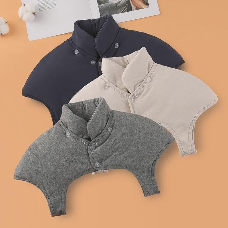 Unisex Varm Fløyel Skulder- og Nakkevarmer Sjal for Soving cm