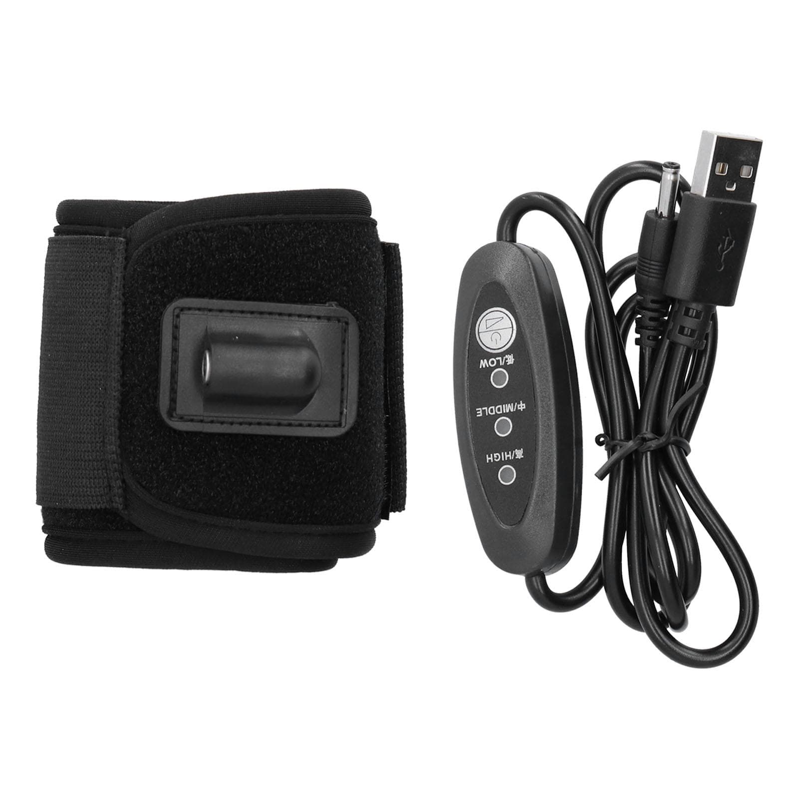 Objektivvarmer Elektrisk USB Varmebelte 3 Temperaturnivå DC 5V 6.5W for Dugging Avdugging