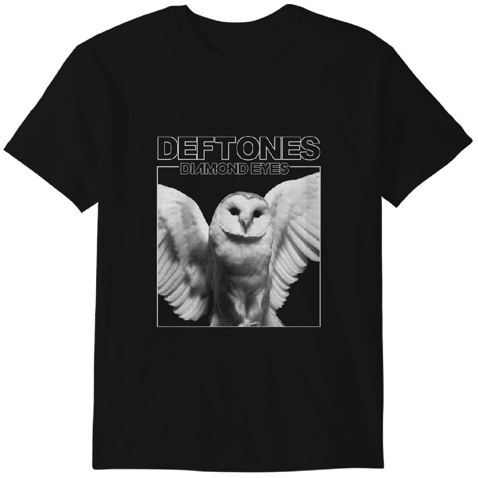 Deftone Turné Rockeband Unisex T-skjorte, Deftone merchandise, Diamond Eyes Album T-skjorte, Rockemusikk Band Skjorte, Rockeband Musikk Skjorte