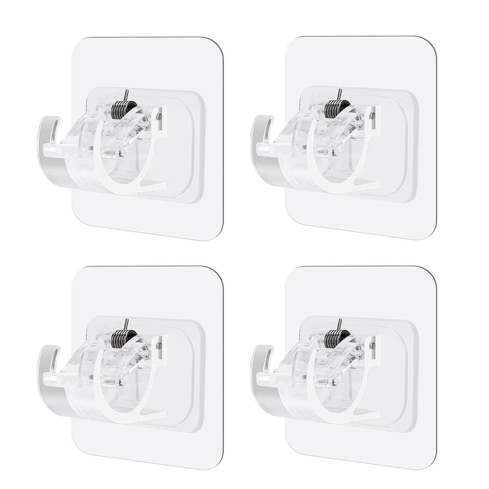 Stangholder 4-pak - Transparent 6 x 6 cm