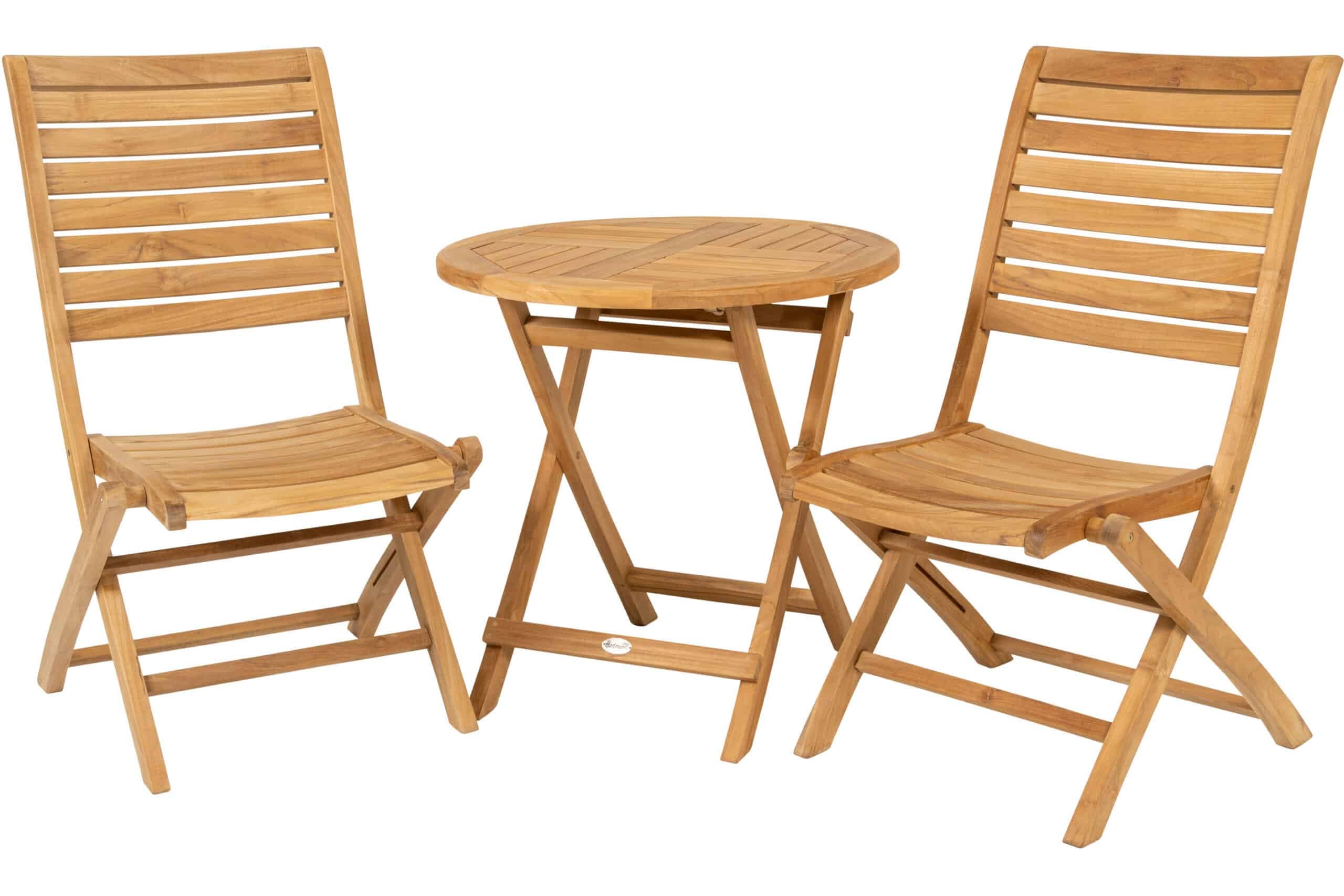 Skagen sammenleggbart kafébord Ø70