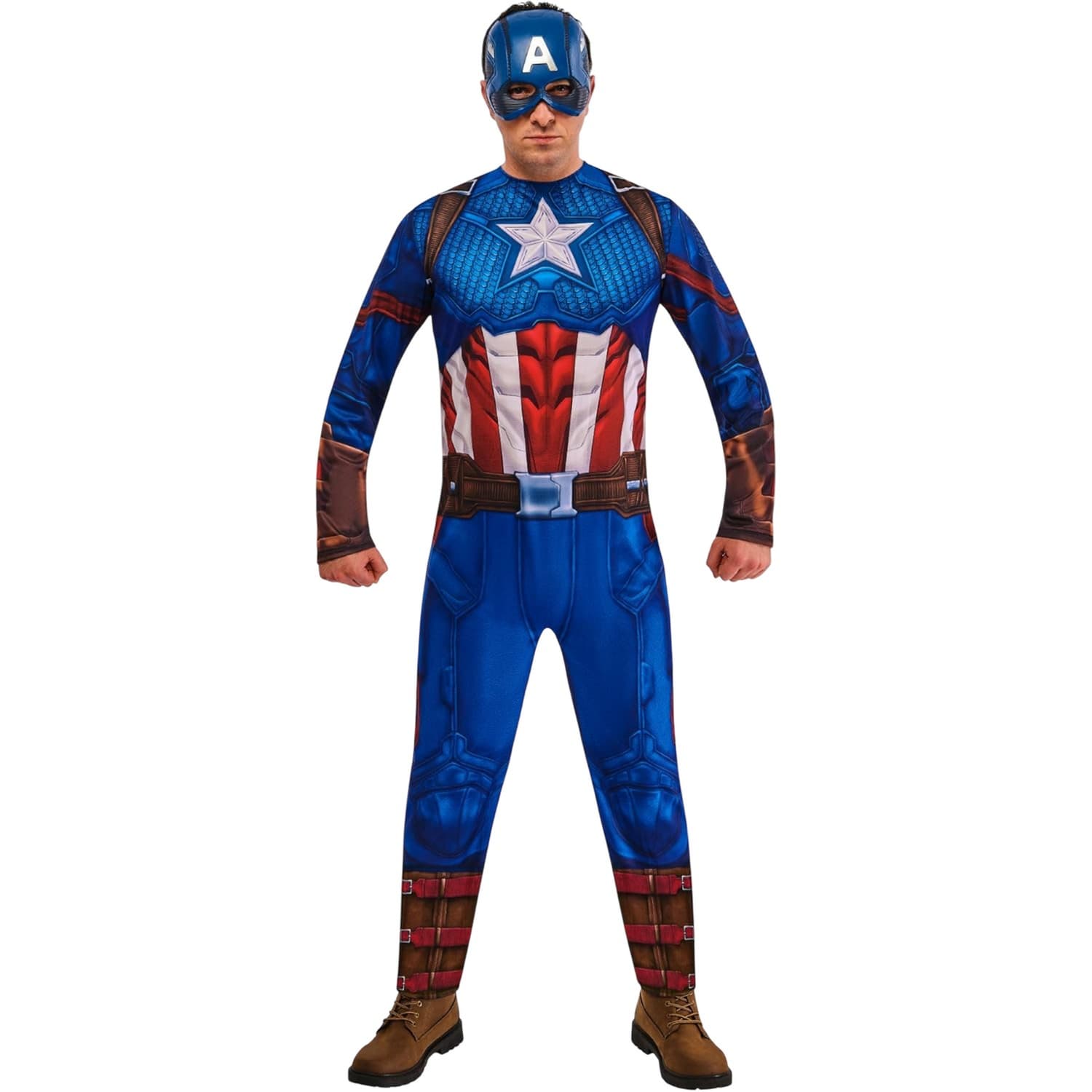 Captain America Mens Costume Set