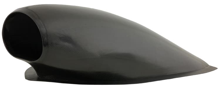 K&N HOOD SCOOP D-SHAPED OPENIN