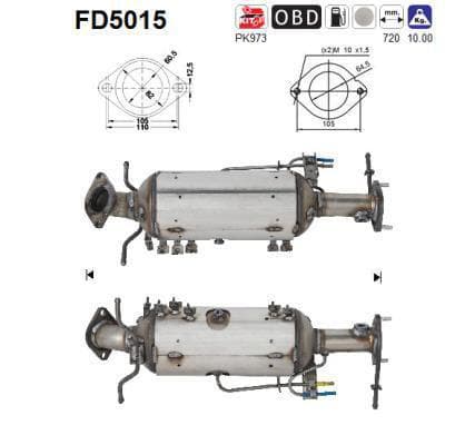 Partikelfilter (DPF)