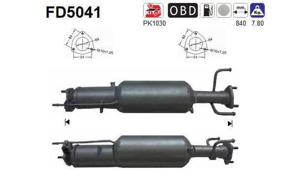 Partikelfilter (DPF)