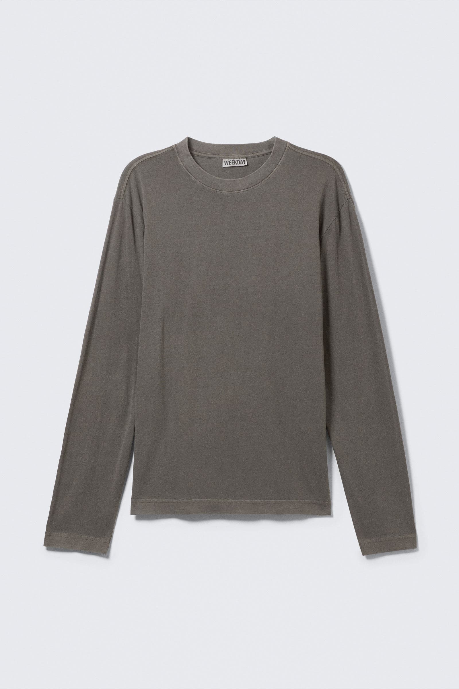 Avslappet Pyjamas-T-skjorte med Lange Ermer