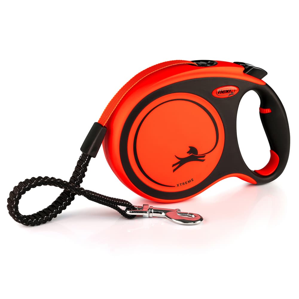 flexi Xtreme sele bånd oransje, 8 m - Størrelse L: opptil 55 kg