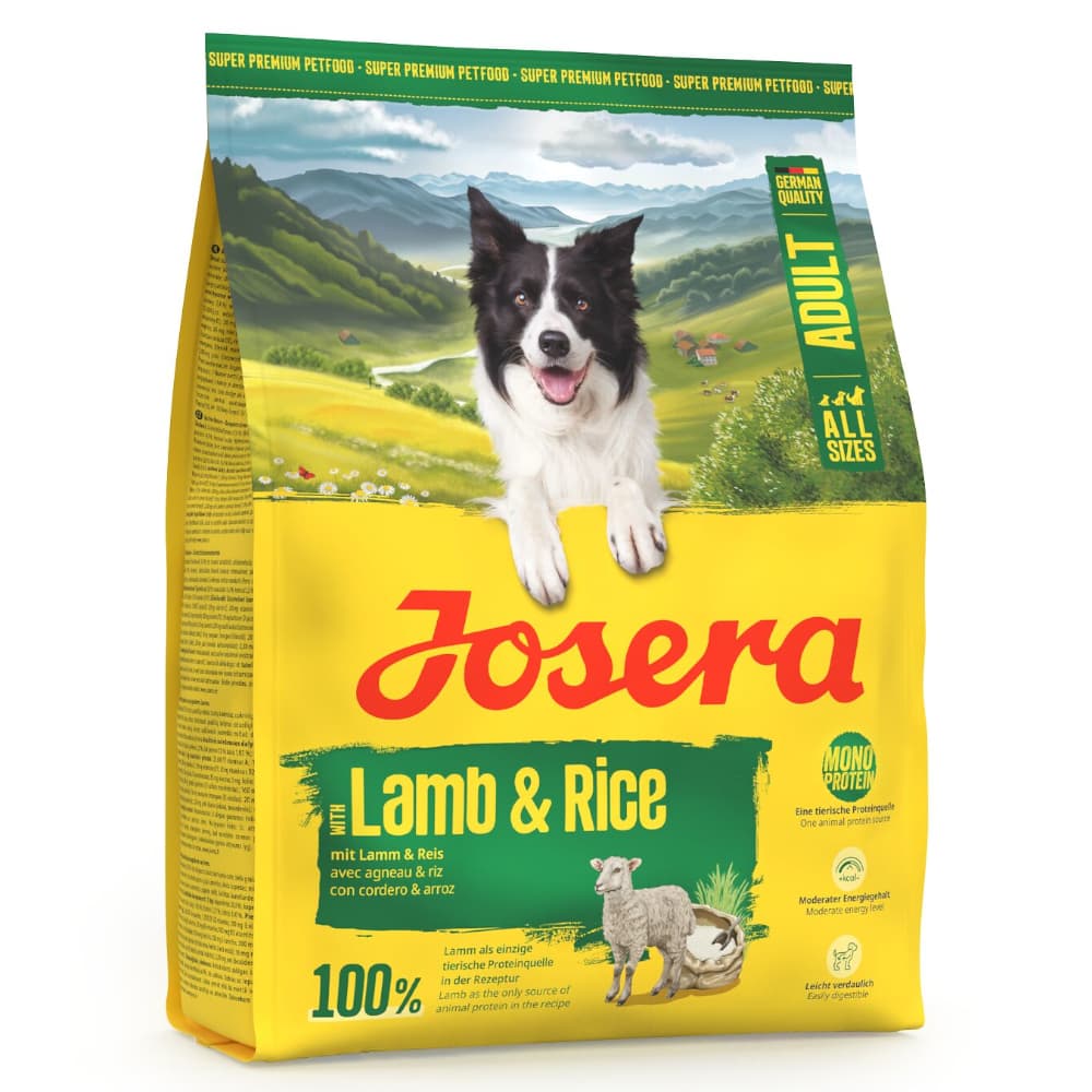 Josera Adult lam & ris - 900 g