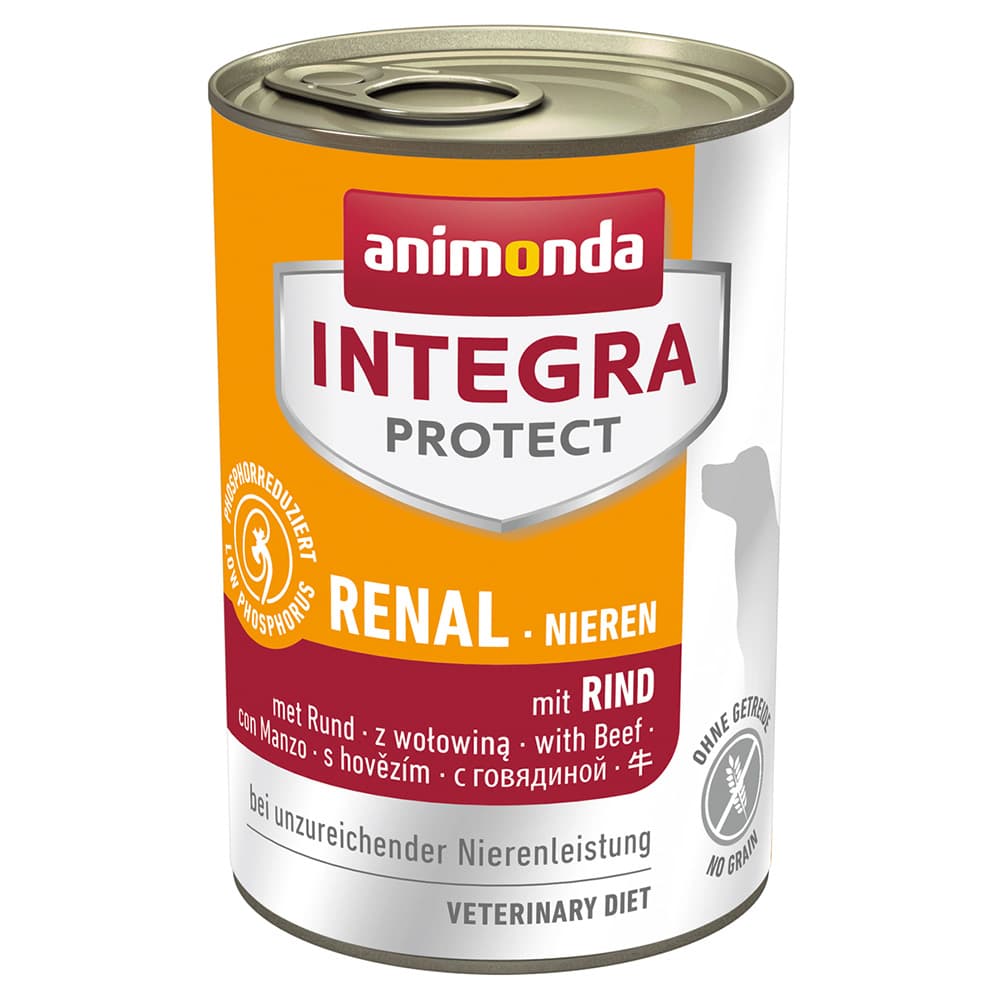 animonda Integra Protect Nyre bokser - Storfekjøtt 12 x 400 g