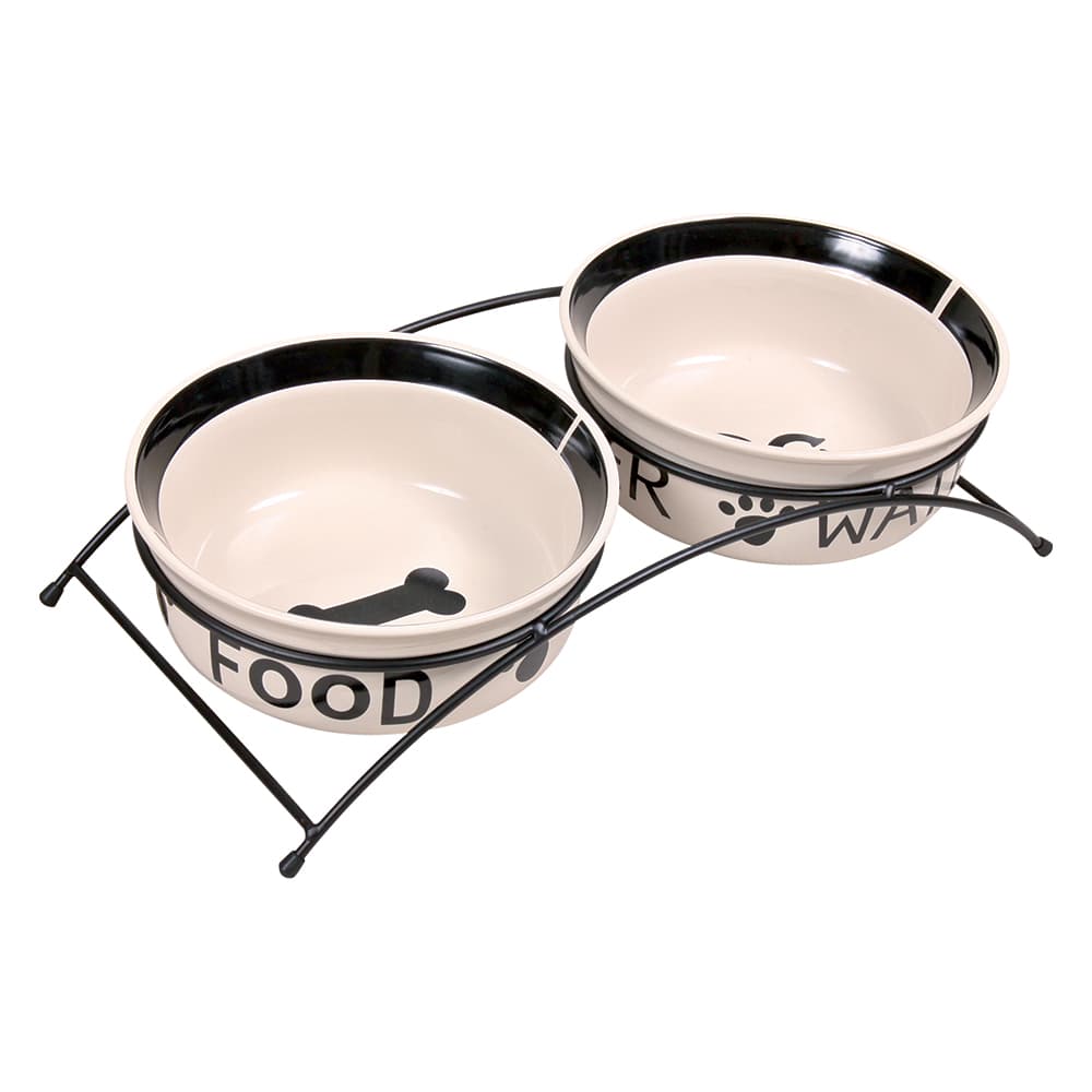 Trixie Eat on Feet - 2 x 1,6 l / Ø 20 cm / H 9,5 cm