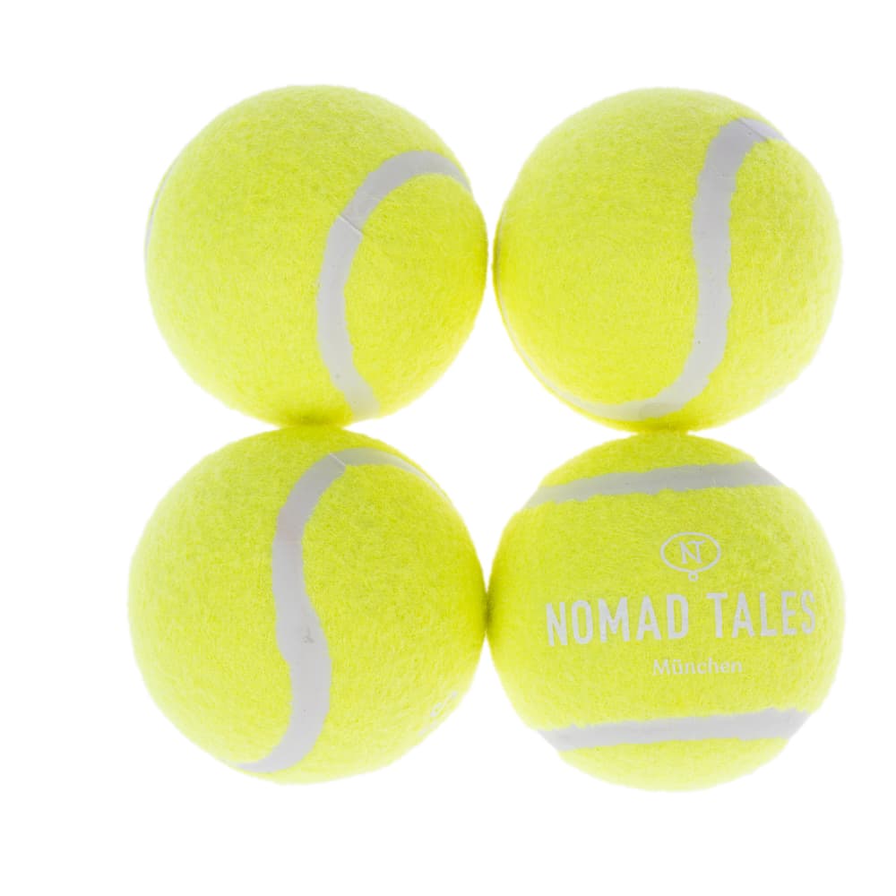 Nomad Tales tennisballsett - Sett med 4 stk, Ø 6,3 cm