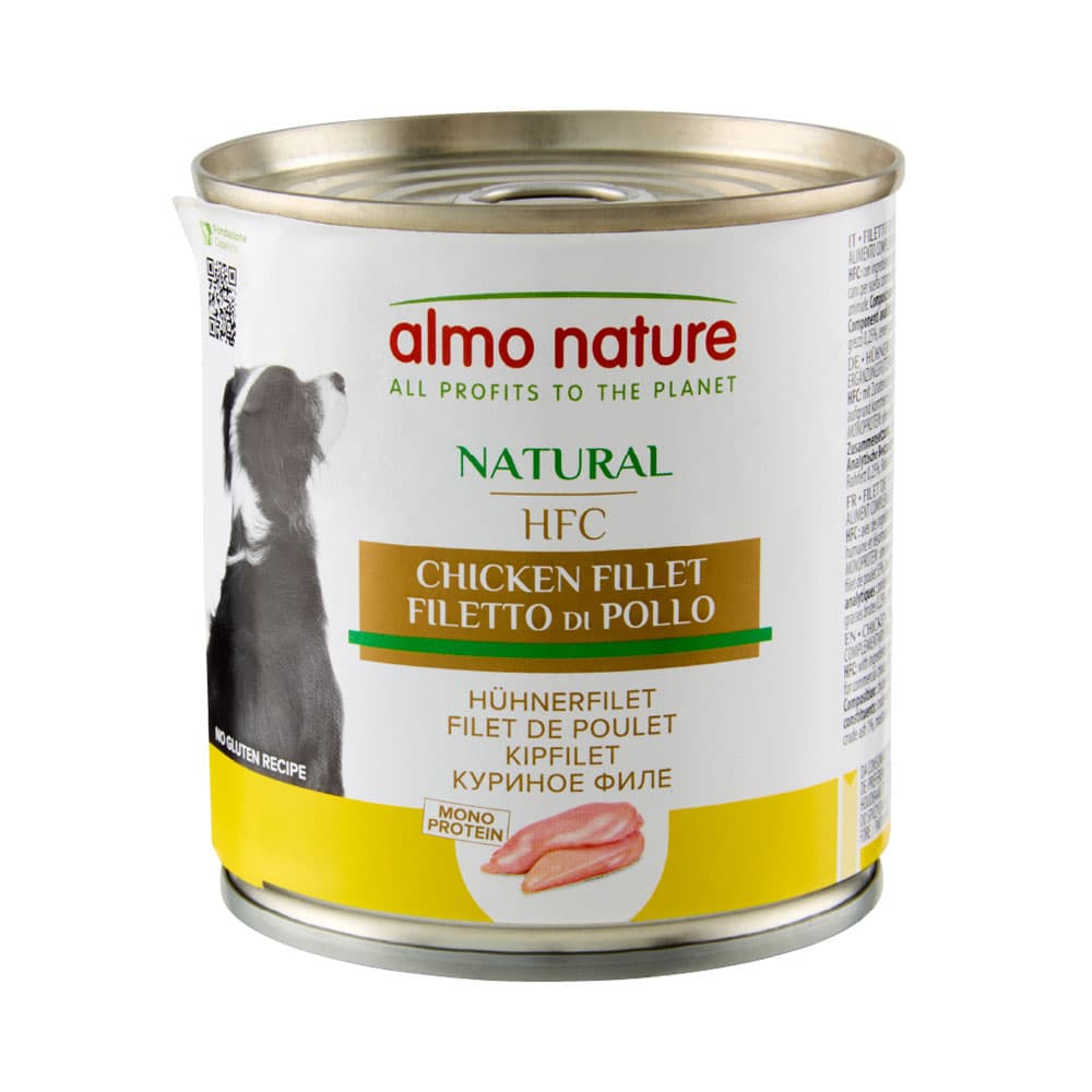 Økonomipakke Almo Nature HFC 12 x  280 g / 290 g - Kyllingfilet (280 g)
