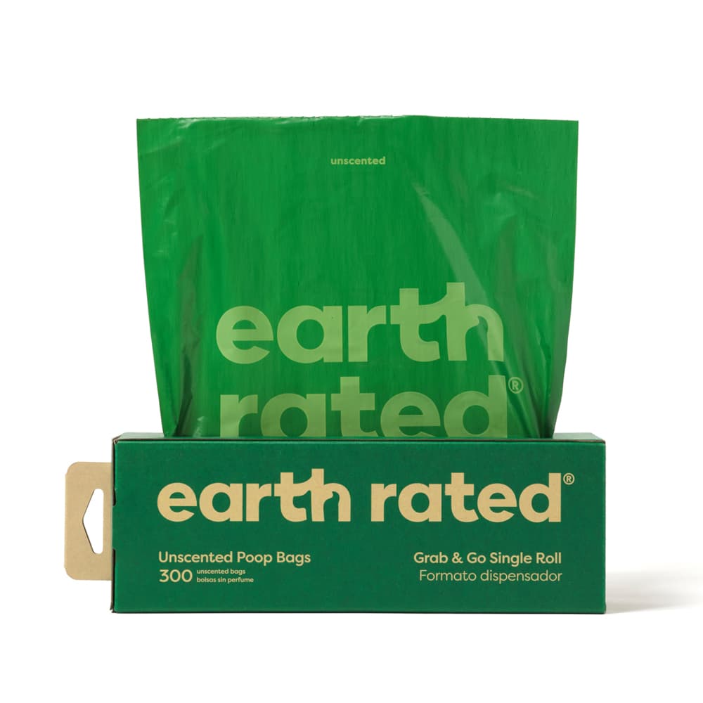 Earth Rated 300 hundeposer i dispenserboks - Duftfri
