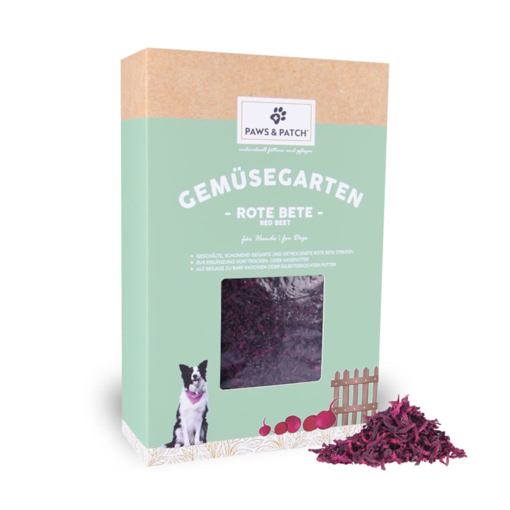 PAWS & PATCH Grønnsakshage Rødbetstrimler - 400 g