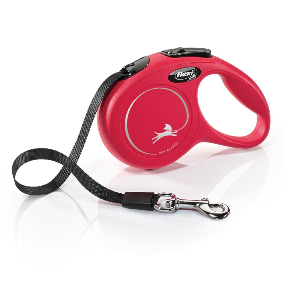 flexi Classic hundebånd rød, 3 m - Størrelse XS: opptil 12 kg